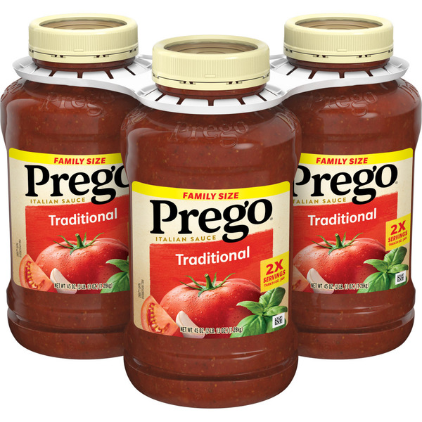 Prego Cooking Sauces Traditional Pasta Sauce