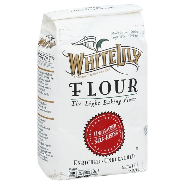 White Lily Flour, Unbleached, SelfRising (5 lb) from