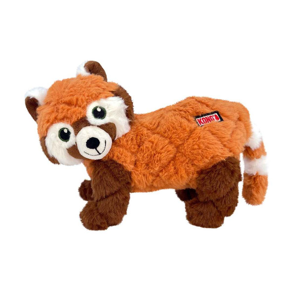Kong Scampers Panda Dog Toy - Red