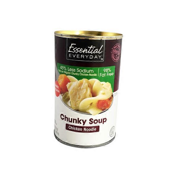 Essential Everyday Hearty Chicken Noodle Soup (18.6 oz) Instacart