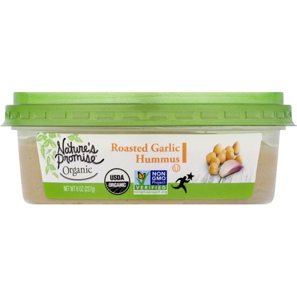Nature's Promise Organic Roasted Garlic Hummus (8 oz) Instacart
