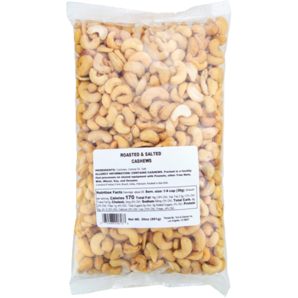 Roasted & Salted Cashews Value Pack