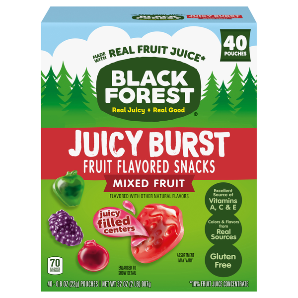 Black Forest Juicy Burst Mixed Fruit Fruit Flavored Snacks Same