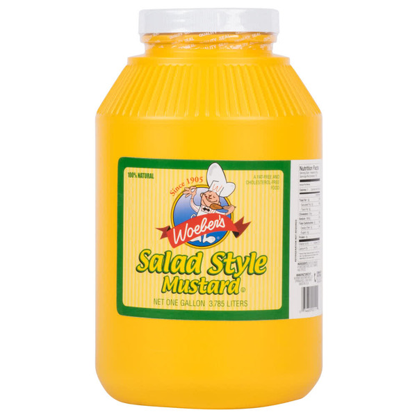 Woeber's - Yellow Mustard - Gal