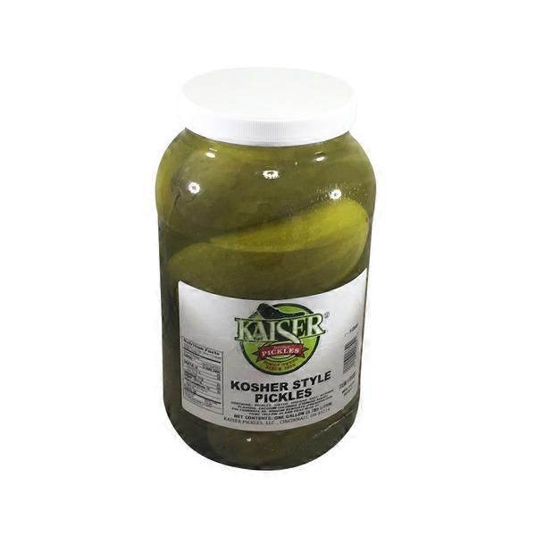 Kaiser Kosher Style Pickles (1 g) Instacart