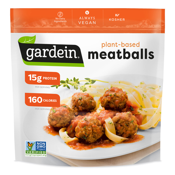 Gardein Plant-Based Classic Meatballs, Frozen Meat Alternative