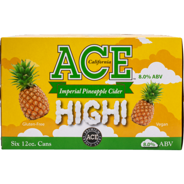 Ace Cider Imperial Pineapple Hard Cider 6 Pack Cans