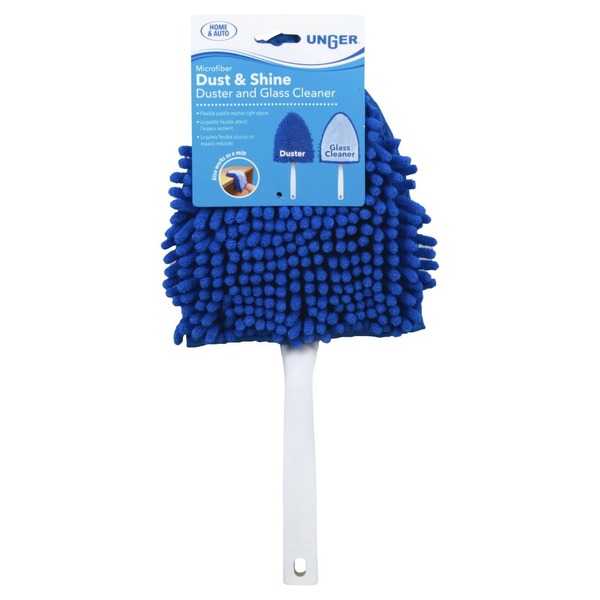 Unger Duster and Glass Cleaner, Microfiber, Dust & Shine (1 a) Instacart