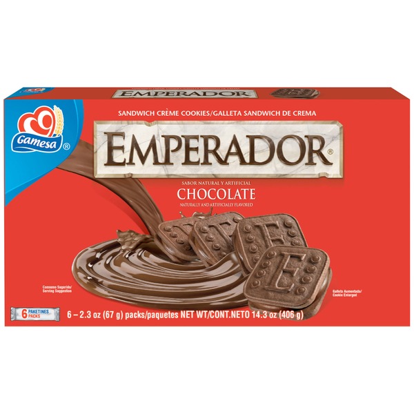 Gamesa Emperador Chocolate Cookies (406 g) from Food Lion Instacart