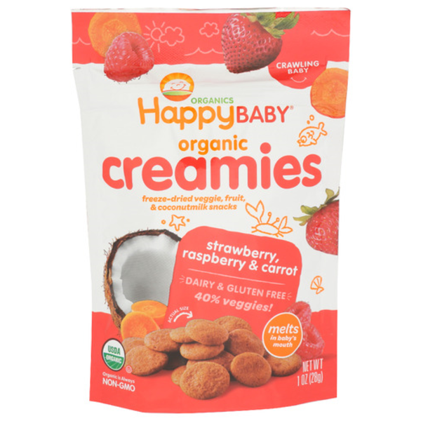 Happy Baby Strawberry Raspberry Carrot Creamies Same-Day Delivery