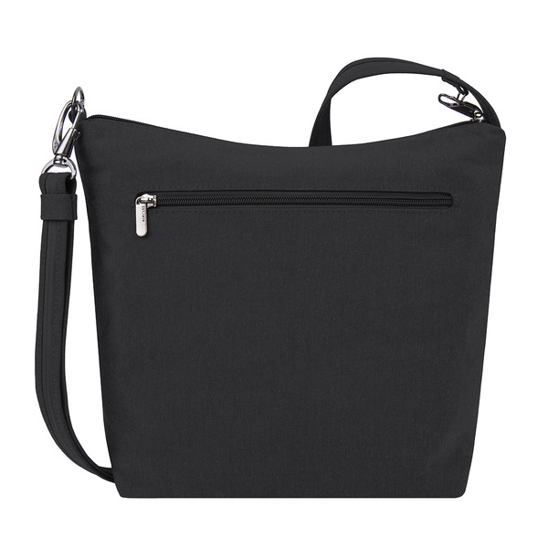 Travelon 10-3/4" x 4-1/2" x 11-1/4" h Black Anti-Theft Crossbody Bag