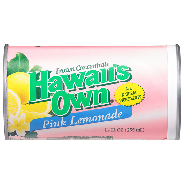 Hawaii’s Own Pink Lemonade