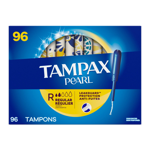 TAMPAX Pearl Regular Tampons
