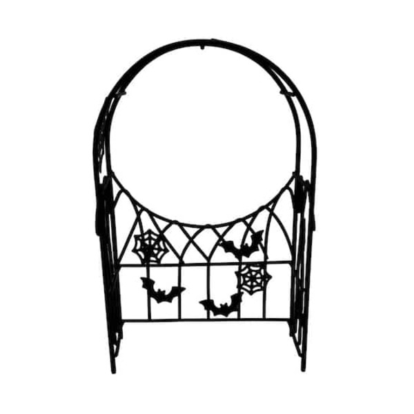 Ashland Mini Bat & Spiderweb Metal Arch