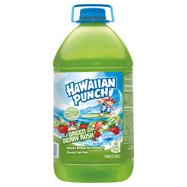 Food Lion Hawaiian Punch Green Berry Rush Juice Drink Same-Day