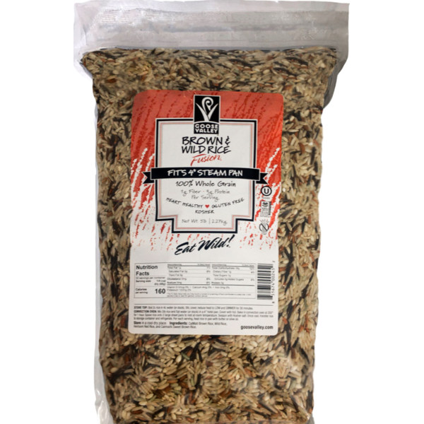 Goose Valley - Brown & Wild Rice Fusion - 5 lbs