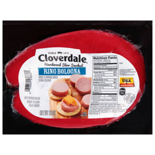 Cloverdale Foods Company Ring Bologna Same-Day Delivery or Pickup