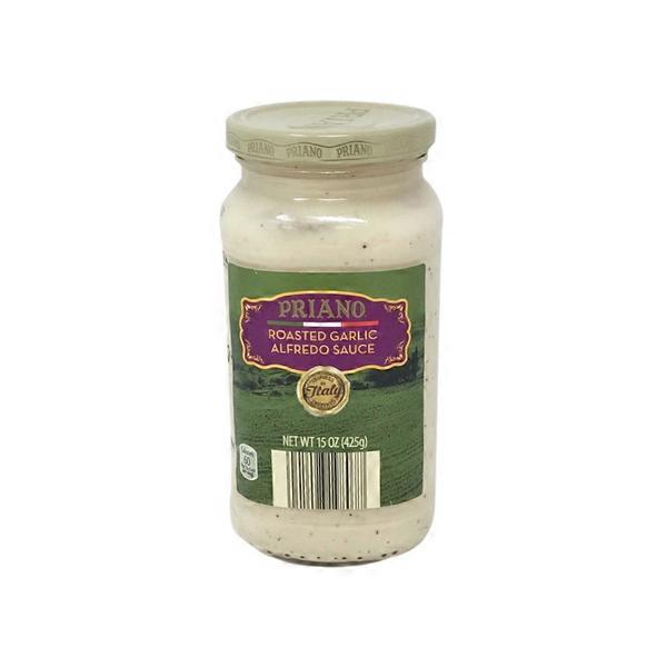 Priano Roasted Garlic Alfredo Sauce (15 oz) Instacart