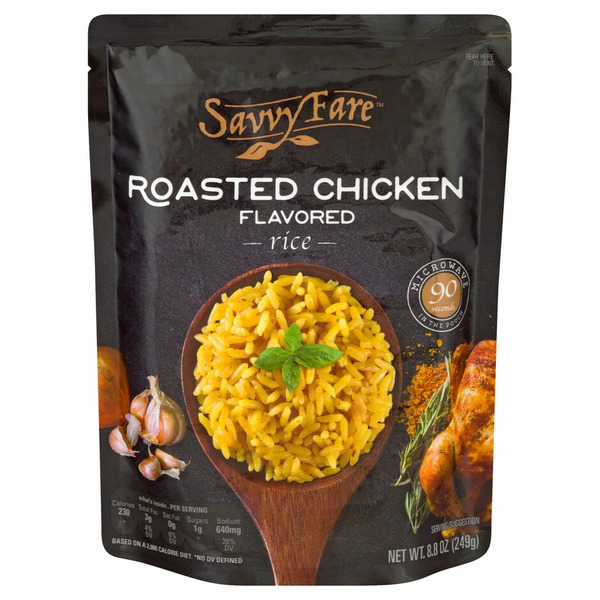 Savvy Fare Rice, Roasted Chicken Flavored Same-Day Delivery