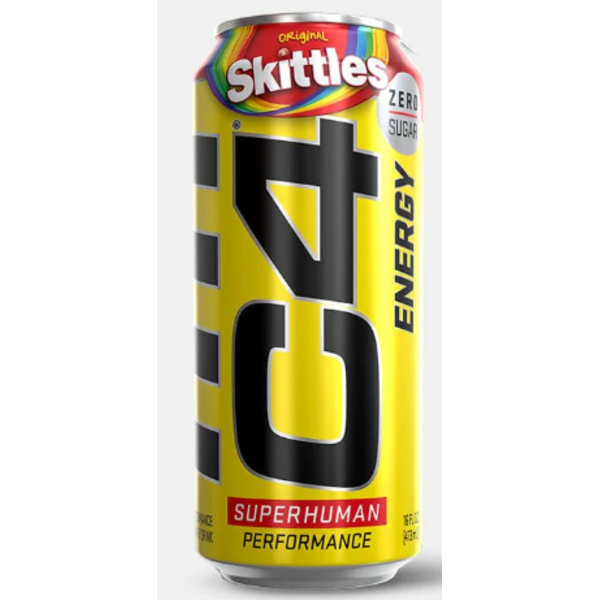 C4 Energy x Skittles - 16oz/12ct