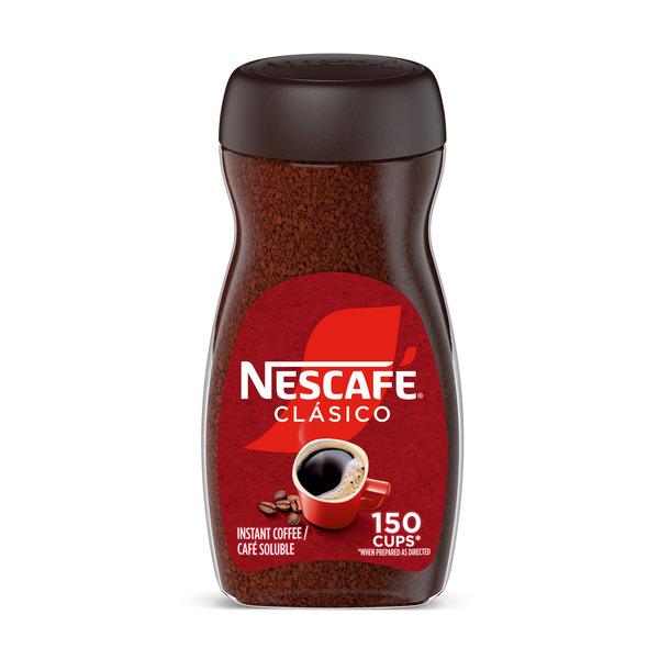 NESCAFE Clásico CLÁSICO Dark Roast Instant Coffee Same-Day