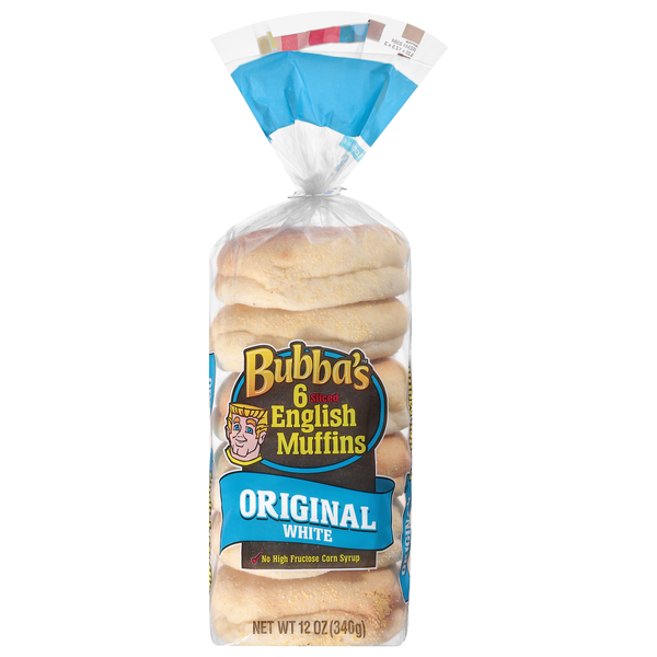 Bubba’s Sliced Original English Muffins