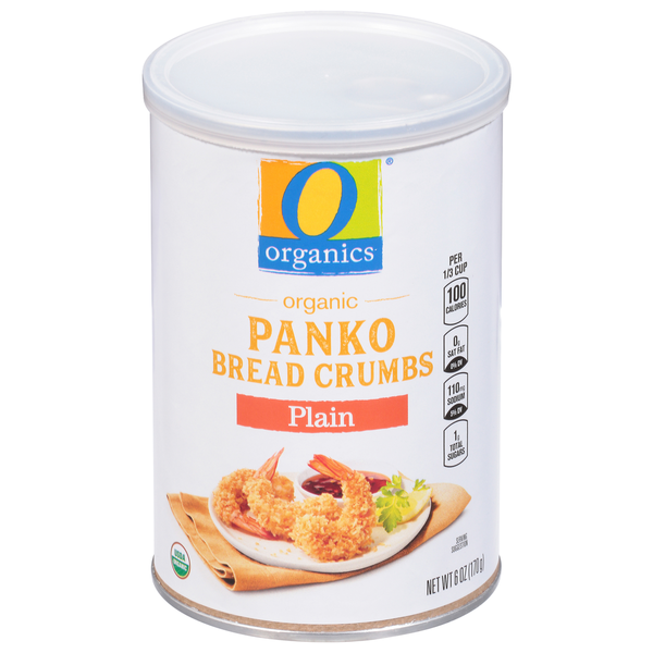 O Organics Bread Crumbs, Plain, Panko, Organic