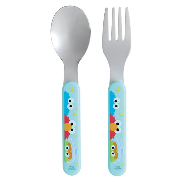 Zak! Divided Plate o, Sesame Street, Flatware Same-Day Delivery or