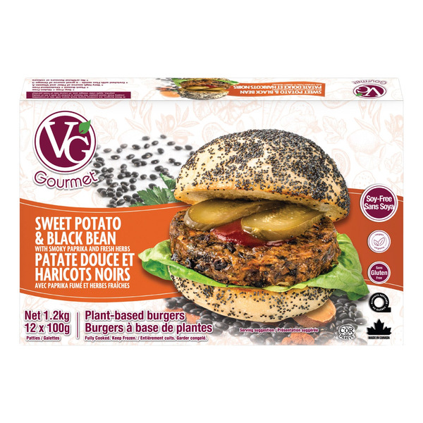 VG Gourmet Black Bean Burger