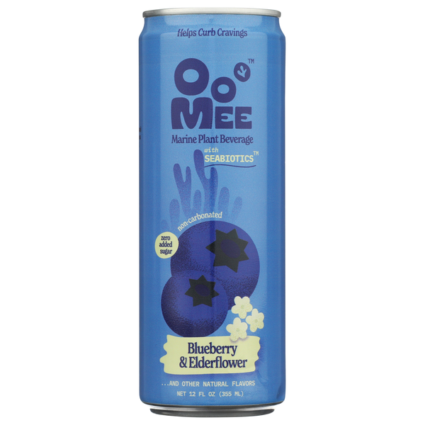 Oomee Marine Plant Drink -Blueberry & Elderflower