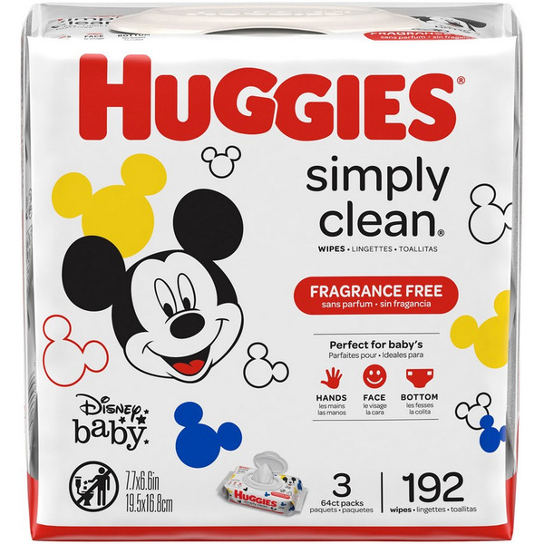 Huggies Simply Clean Unscented Baby Wipes Same-Day Delivery or