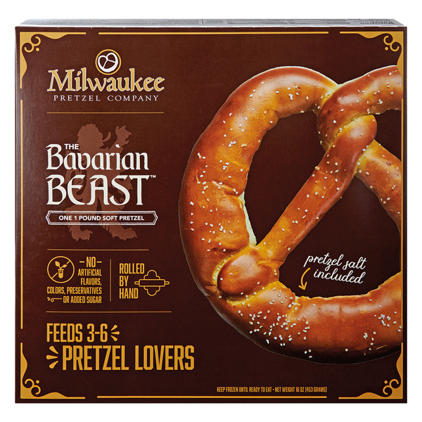 Milwaukee Pretzel Company Milwaukee Pretzel Bavarian Beast Pretzel