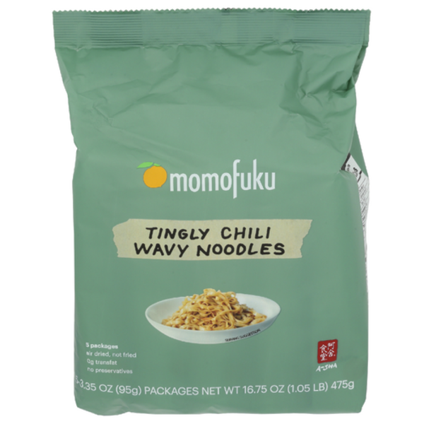 Momofuku Tingly Chili Wavy Noodles Same-Day Delivery or Pickup