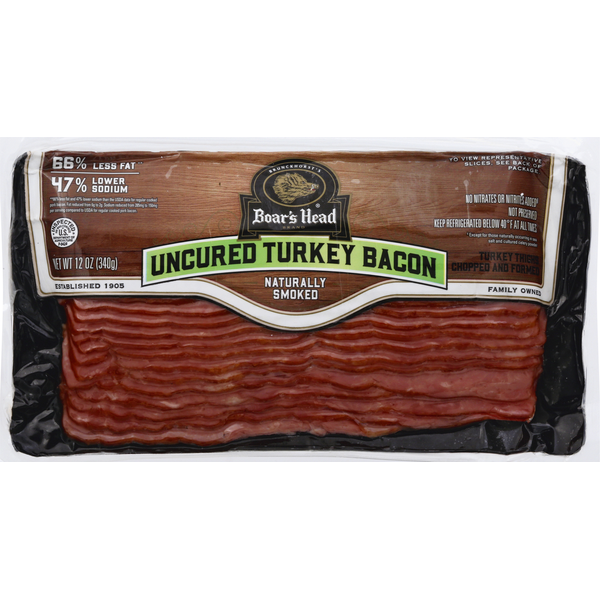 Boar's Head Uncured Turkey Bacon