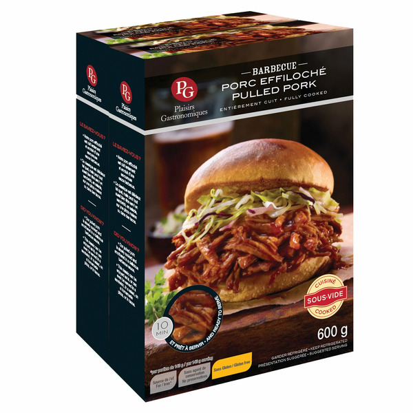 Plaisirs Gastronomiques Fully Cooked Barbecue Pulled Pork