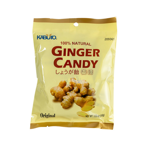 Kabuto 100% Natural Ginger Candy Chews Same-Day Delivery