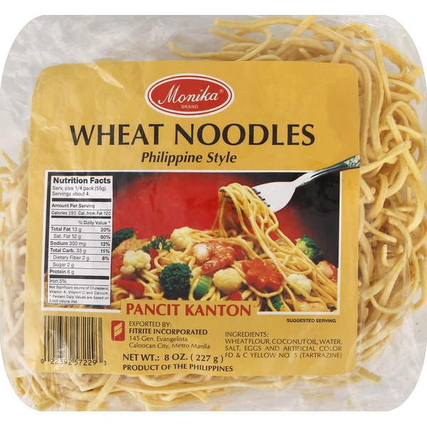 Monika Wheat Noodles, Philippine Style