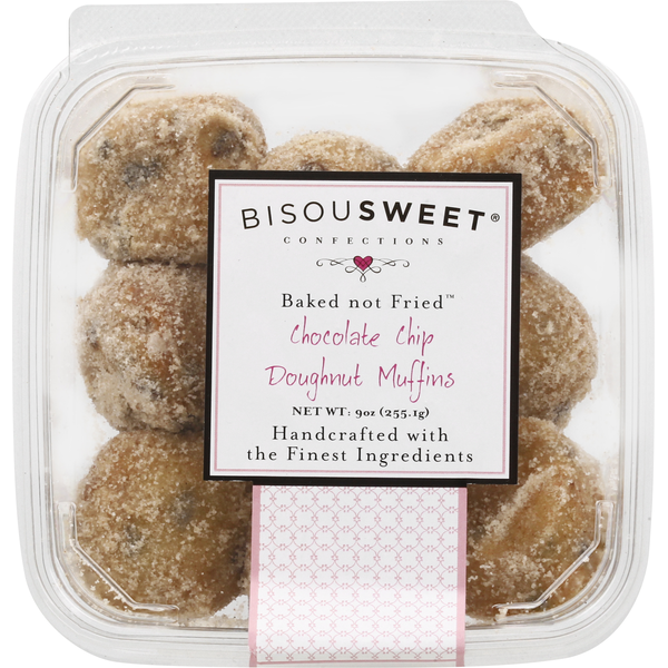 BisouSweet Doughnut Muffins, Chocolate Chip (9 oz) Instacart