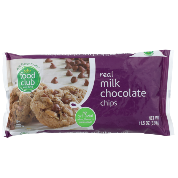 Food Club Real Milk Chocolate Chips (11.5 oz) Instacart
