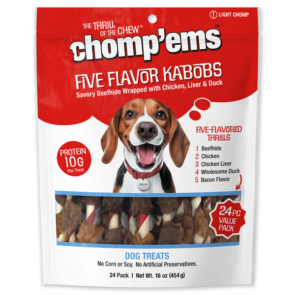 Chomp'ems Five Flavor Kabobs