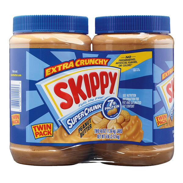 Extra Crunchy Peanut Butter, 2 x 48 oz
