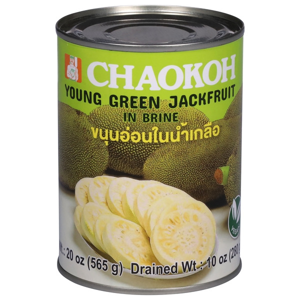 Chaokoh Jackfruit, in Brine, Green, Young Same-Day Delivery or