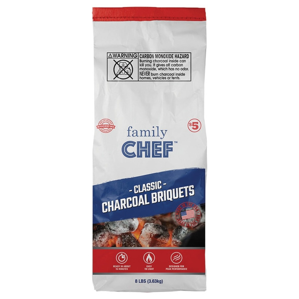 Family Chef Classic Charcoal Briquets Same-Day Delivery | Family