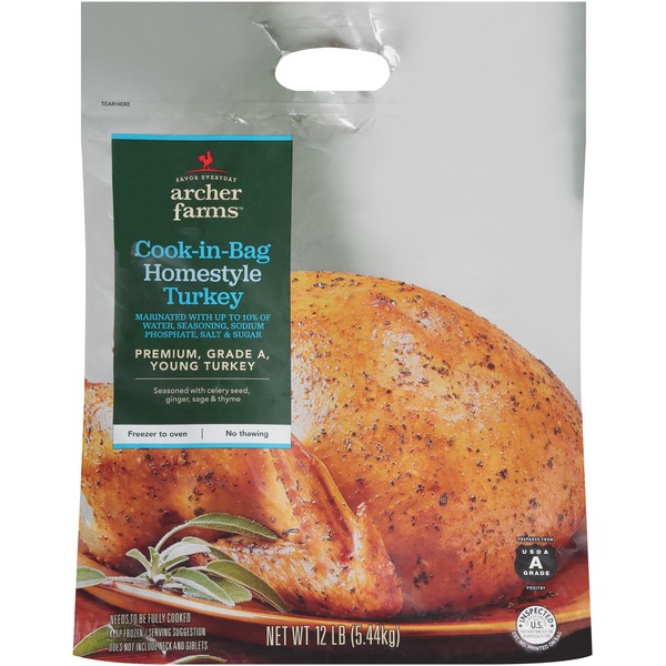 Target Cook In Bag Homestyle Turkey 12 Lb Delivery Or Pickup Near Me Instacart