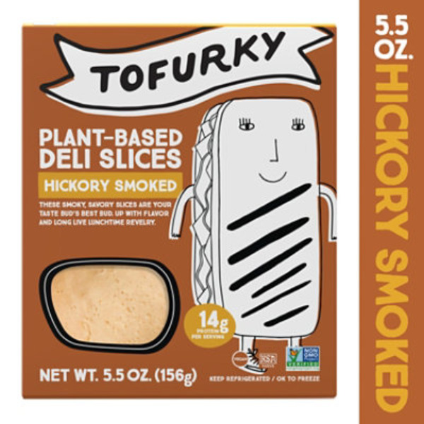 Tofurky Deli Slices, Plant-Based, Hickory Smoked