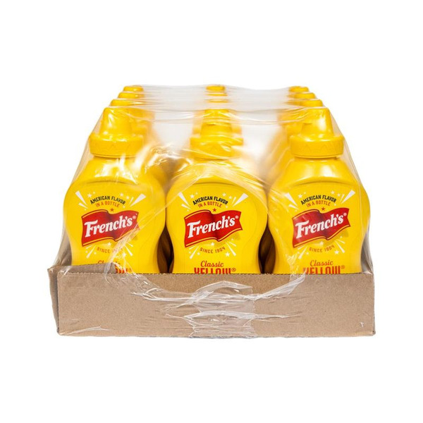 French's - Yellow Squeeze Mustard - 12/12 oz