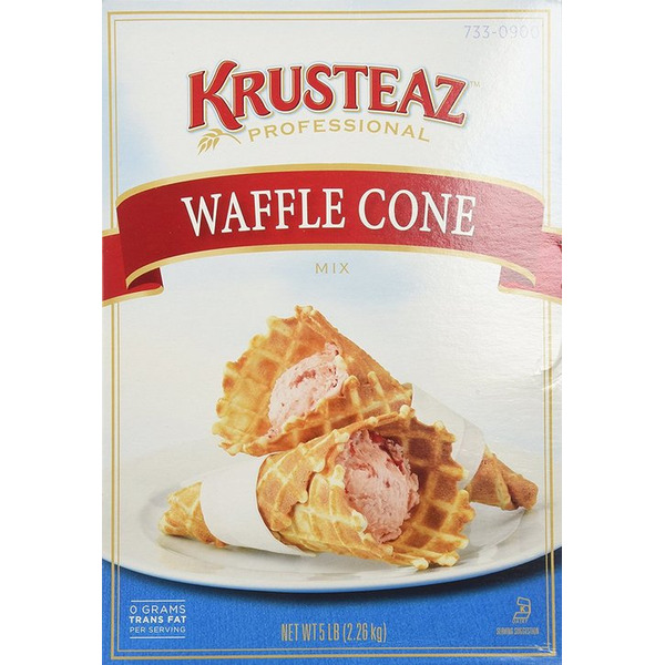 Krusteaz - Waffle Cone Mix - 5 lbs