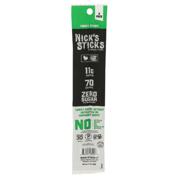 Nick's Sticks Free Range Turkey Snack Stick Same-Day Delivery or