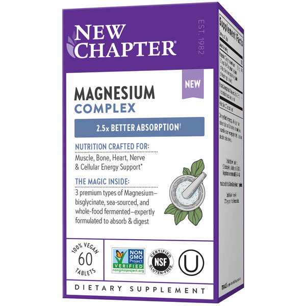 New Chapter Magnesium Complex Supplement Same-Day Delivery or