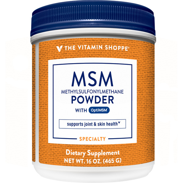 Nsm Powder The Vitamin Shoppe MSM Powder - 1,000 MG (454 Servings) Same-Day ...